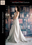 Patron de couture Robe sirene Traine Dos pentagramme Effet dramatique Robe de soirée à bretelles Robe de mariée dos pentacle Fanart inspiré de The Vampire Diaries Couture débutant Couture spectaculaire accessible aux débutants Robe effet wahou Bonnie The Mystic Fall's Couture Les dimanches Couture