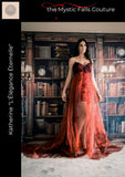 Les dimanches Couture Patron de robe de soirée bustier a traine amovible Robe de mariée évolutive Surjupe à traine Couture effet wahou Couture spectaculaire Débutantes ambitieuses Fan art Cosplay Cosplayeuses ambiteuses Cosplay The vampire diaries  Apprendre à coudre 