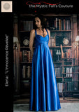 Couture débutant Débutante ambitieuse Cosplay TVD Patron de couture the Mystic Falls Couture Robe empire Robe Drapée Robe a bretelles Couture spectaculaire Couture effet wahou Apprendre à coudre 